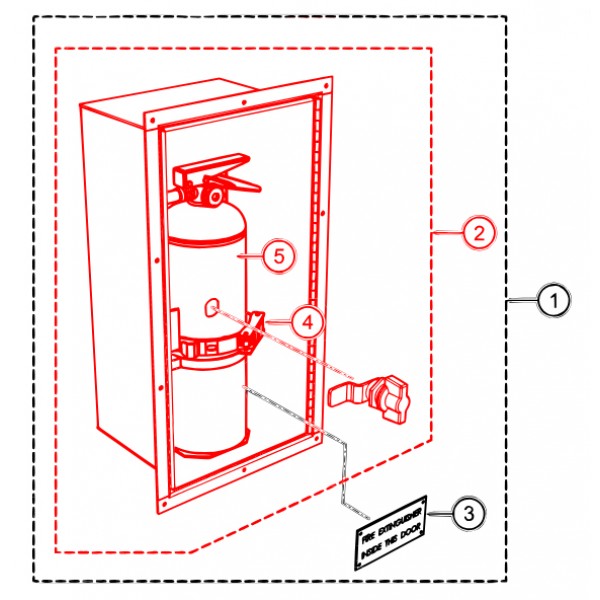 Multiquip EE6594 Box.Fire Extinguisher,Studio option