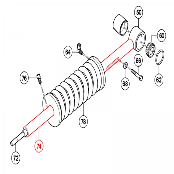 Multiquip EM14336 Piston Guide Assembly C30HD