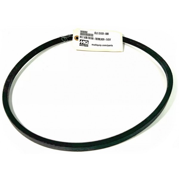 Multiquip EM505834 Belt (A36) Em/Wm-700/900, MDR-7A/DW