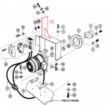 Multiquip EM98283 Bracket, Support Valve PRO12LE