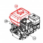 Multiquip GX120UT1QX2 Honda Gasoline Engine