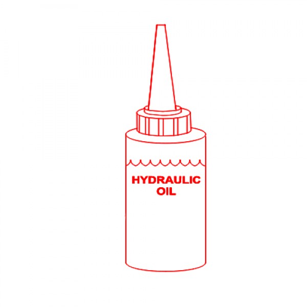 Multiquip H5OILIS032  Hydraulic Oil W/ Oiler (1 Liter), HBC25B