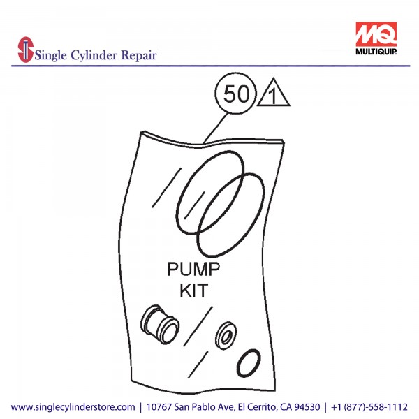 Multiquip KIT301T Kit Pump