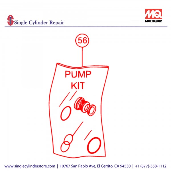 Multiquip KIT305 Mechanical Seal Kit QP305SLT