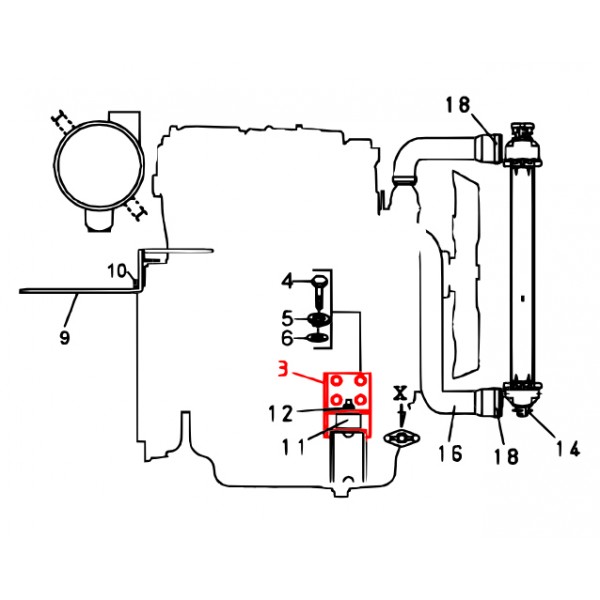 Multiquip M1305200204 Foot Engine Denyo