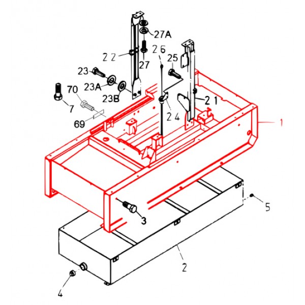 Multiquip M1414000512 Base Denyo