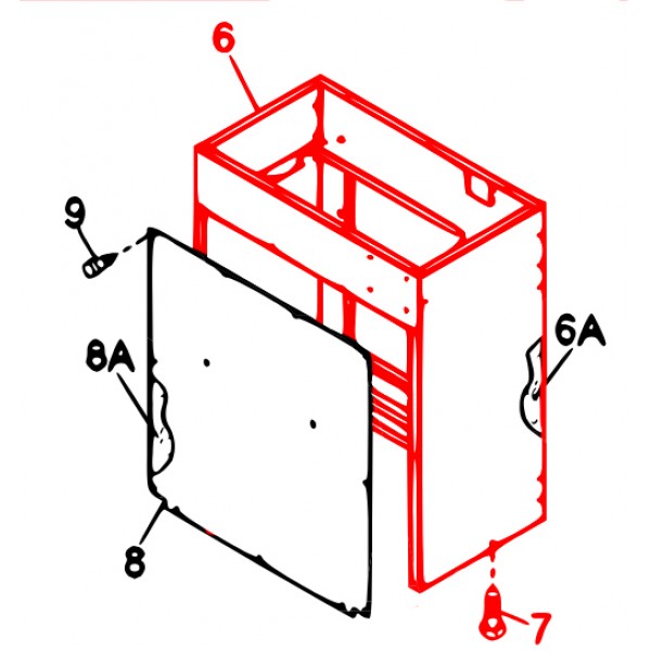 Multiquip M1424000702 Front Frame (Parent#)