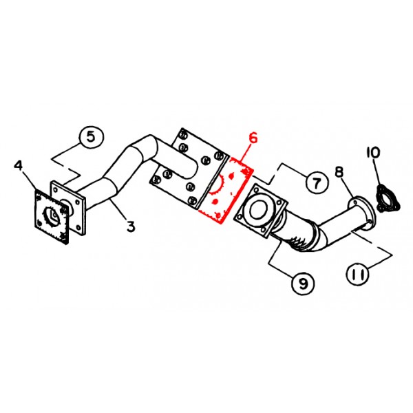 Multiquip M2333200304 Gasket Denyo