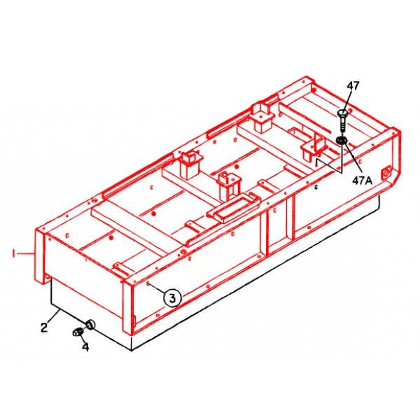 Multiquip M2413001702 Base Denyo