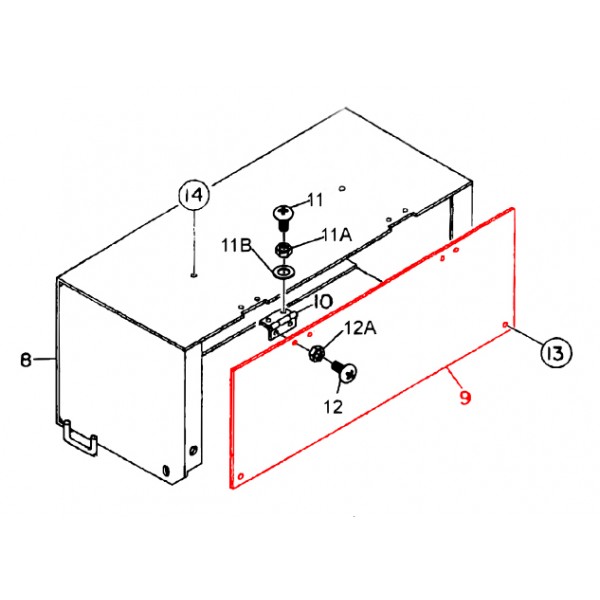 Multiquip M3236100404 Window Output Denyo