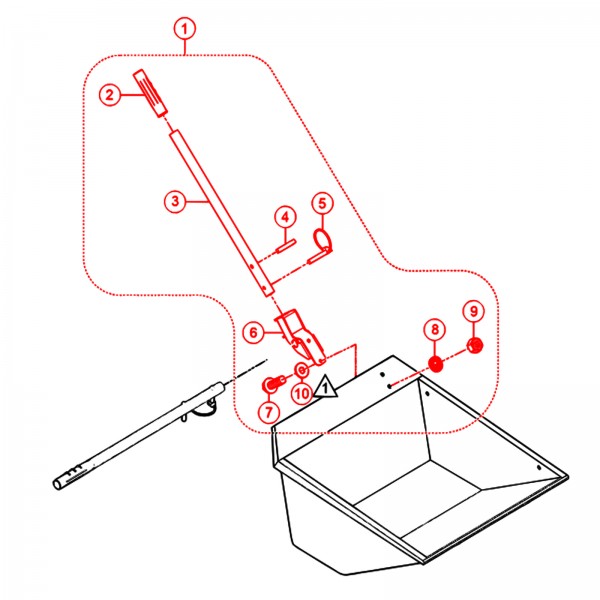 Multiquip OPTT16-DIO Grip Handle