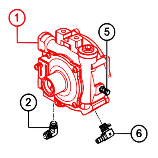 Multiquip R151471 Pressure regulator (Preset-570CC)