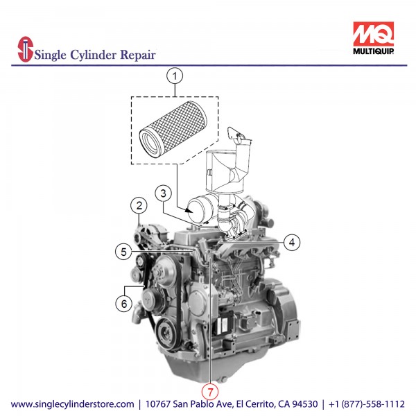 Multiquip RE522076 Thermostat