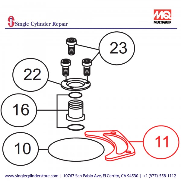 Multiquip STGASKETKIT Gasket Set 