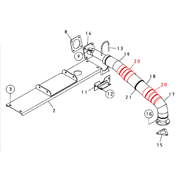 Multiquip Y0272100270 Heat Shield Tape Denyo