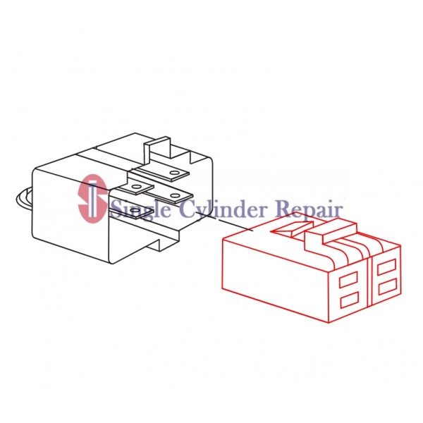 Multiquip Connector, Relay Pion 12092605-B | 12018