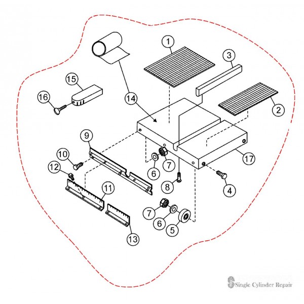 Multiquip Cart Assy 20" Masonry Saw | 27036-501