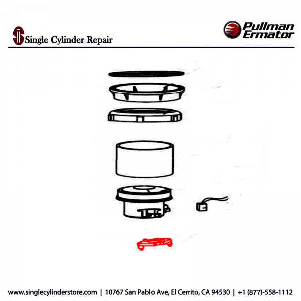 Pullman Holt 591264301 Motor Mount (930 Hepa Vac)