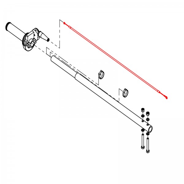 Rice Hydro CABLE-THROTTLE-ASSY TM-11 Cable Throttle