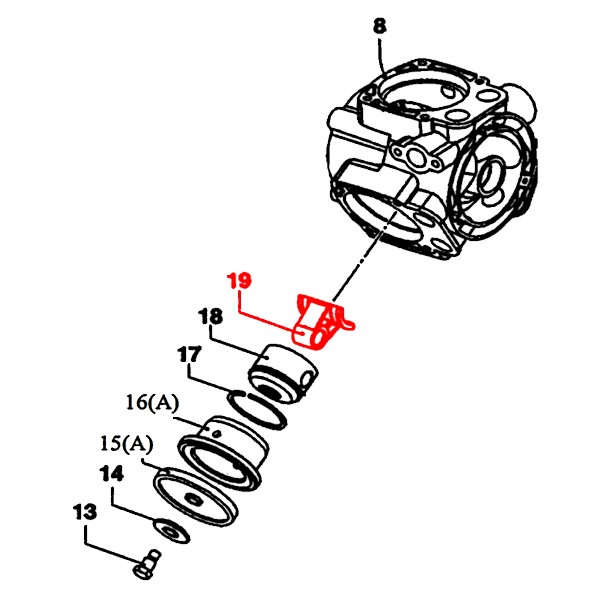 Rice Hydro D3-0205-0069 Connecting Rod (Set Of 3)