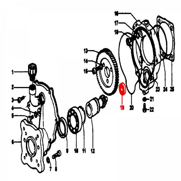 Rice Hydro D3-0438-0054 Bearing