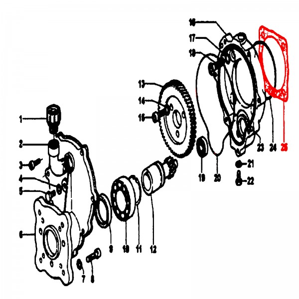 Rice Hydro D3-1201-0021 Gasket