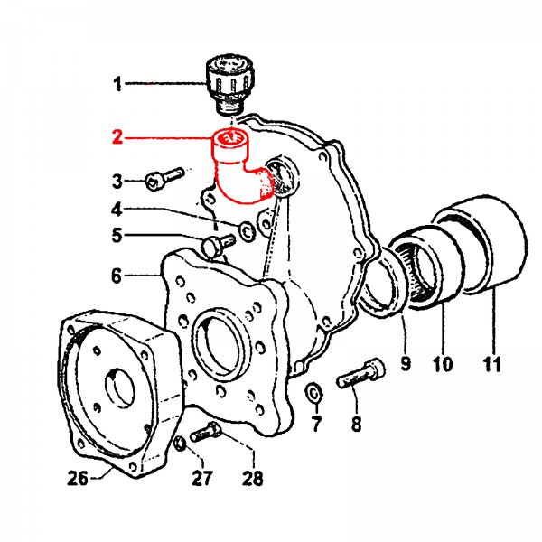 Rice Hydro D8-1211-0023 Elbow