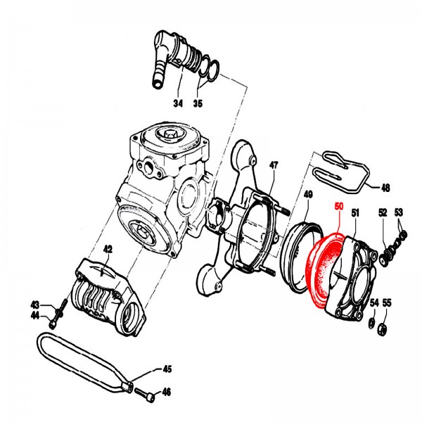 Rice Hydro D8-1800-0034 Accumulator Diaphragm 90-120 PSI Setting (in Kit D8-5026-0326)