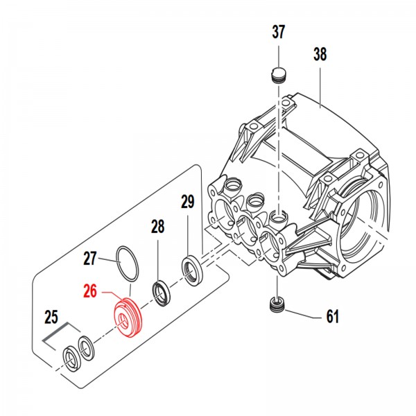 Rice Hydro EWD-0009-0729 Packing Retainer