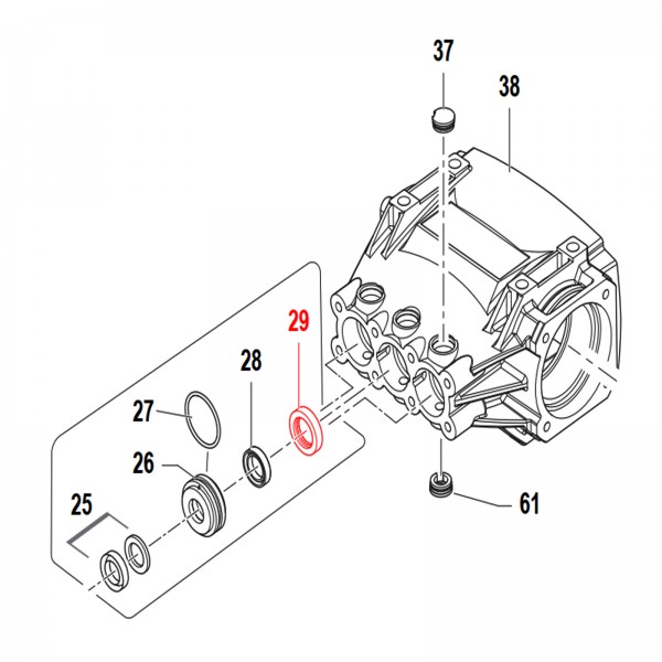 Rice Hydro EWD-0019-0095 Oil Seal