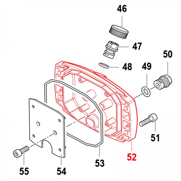 Rice Hydro EWD-0402-0530 Crankcase Cover