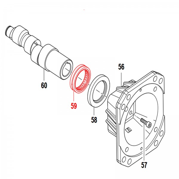 Rice Hydro EWD-0437-0091 Roller Bearing