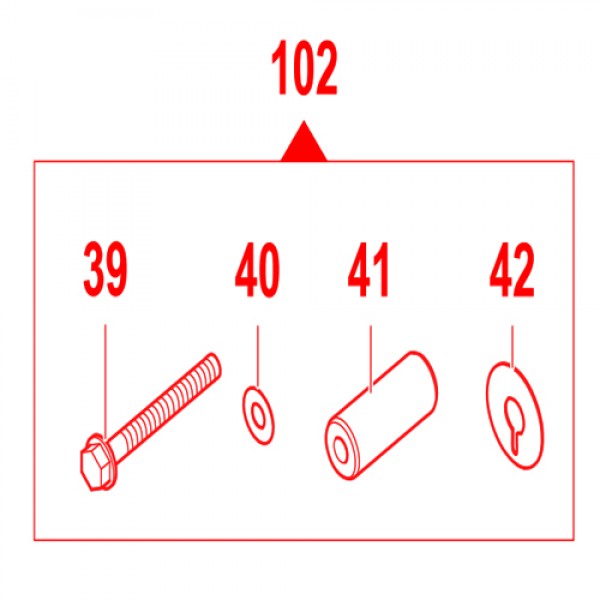 Rice Hydro EWD-2409-0260 Piston Kit