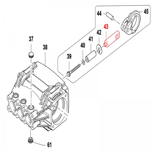 Rice Hydro EWD-2409-0291 Piston Guide