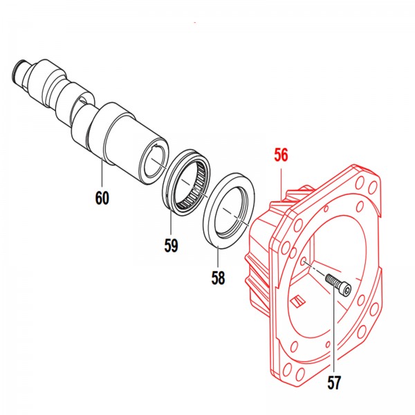 Rice Hydro EWD-3016-1037 Flange