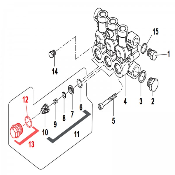 Rice Hydro EWD-3202-0441 Suction Cap Kit