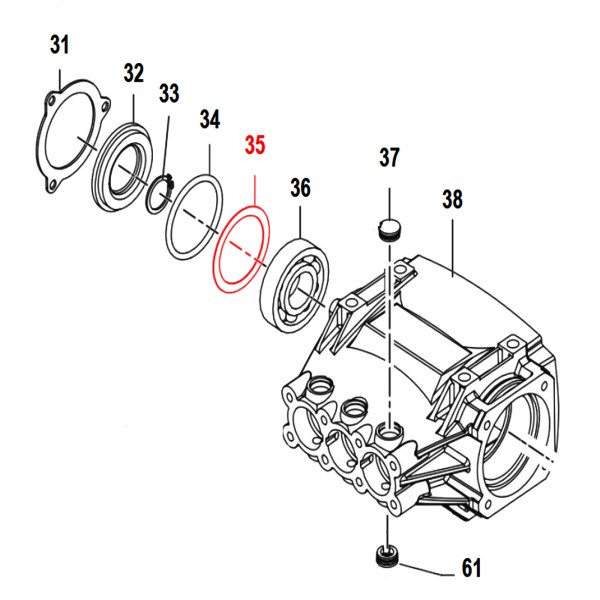 Rice Hydro EWS-0009-0275 Spacer