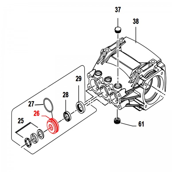 Rice Hydro EWS-0009-1021 Packing Retainer