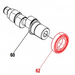 Rice Hydro EWS-0438-0015 Ball Bearing