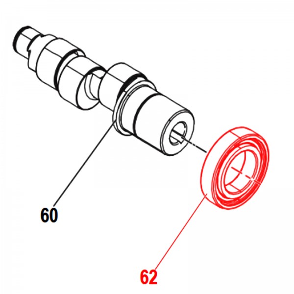 Rice Hydro EWS-0438-0015 Ball Bearing