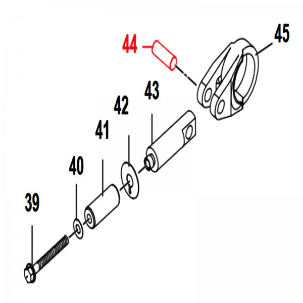 Rice Hydro EWS-3011-0014 Gudgeon Pin