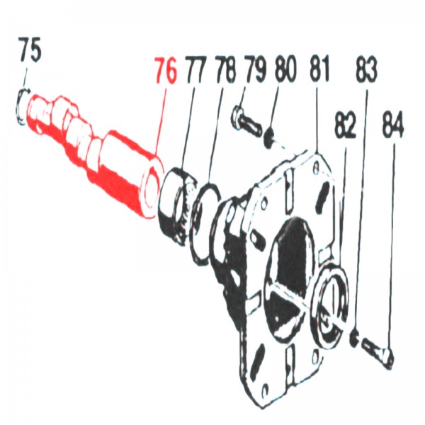 Rice Hydro GP-44022165 Crankshaft