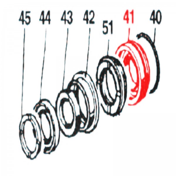 Rice Hydro GP-44080370 Packing Retainer