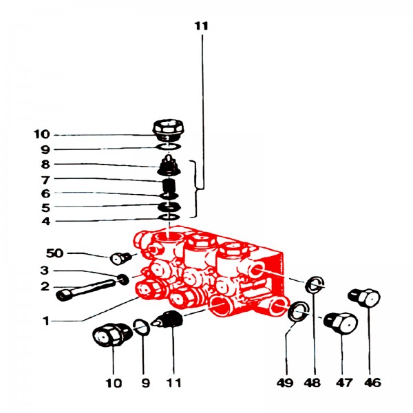 Rice Hydro GP-44120641 Manifold