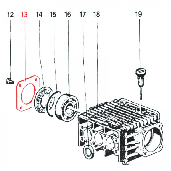 Rice Hydro GP-50150074 Bearing Cover