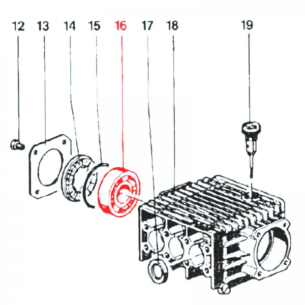 Rice Hydro GP-91832800 Ball Bearing