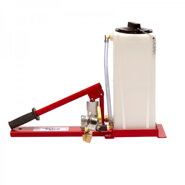 Rice Hydro MTP-5-3GT Manual Hand Operated Hydrostatic Test Pump 500 PSI, with Reservoir Tank