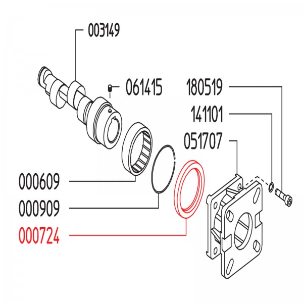 Rice Hydro UD02-0007.24 Seal