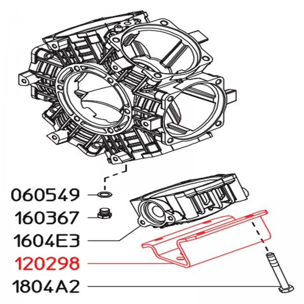 Rice Hydro UD02-1202.98 Base Plate