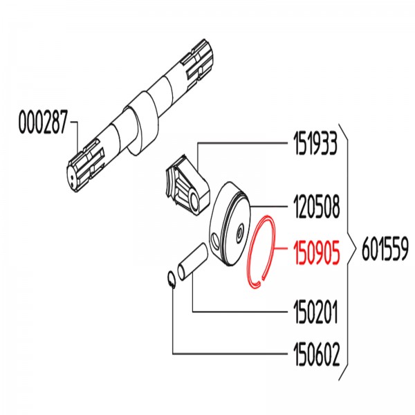 Rice Hydro UD02-1509.05 Piston Ring